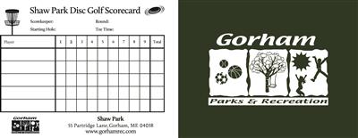golf course score card golf course score card