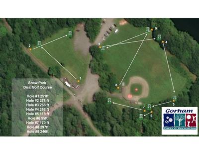 Disc Golf Course Map